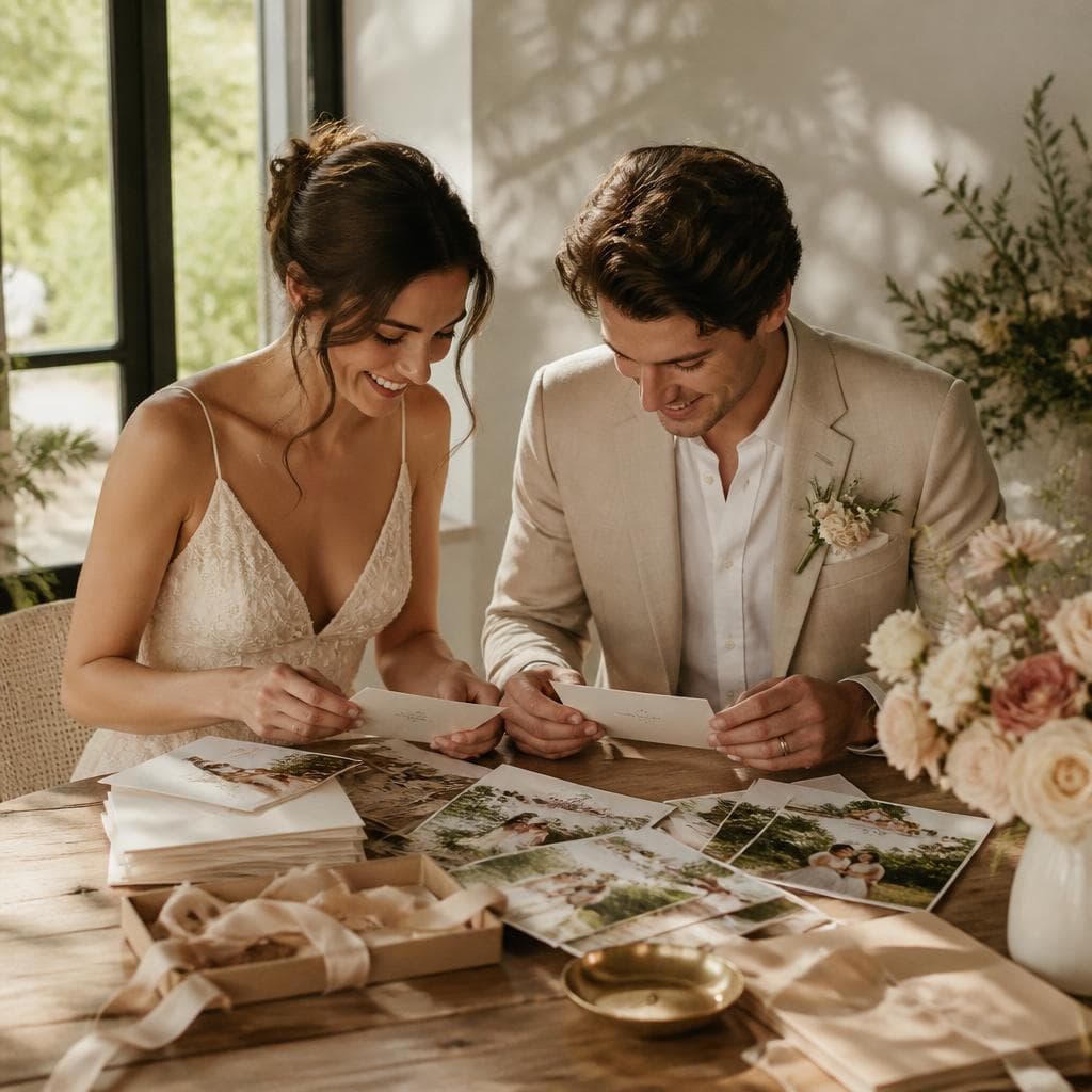 Remerciements après le mariage : quand et comment remercier vos invités ?