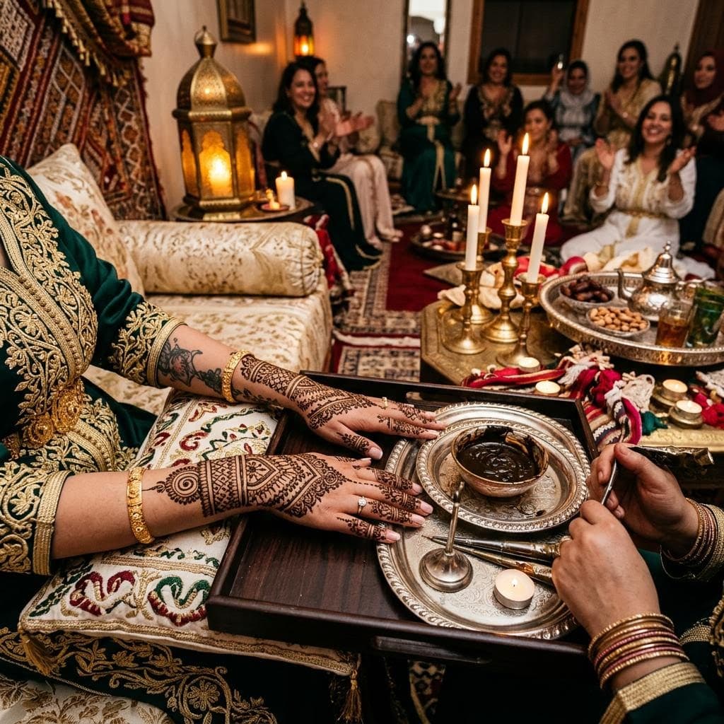 Cérémonie du henné : traditions et organisation avant le mariage