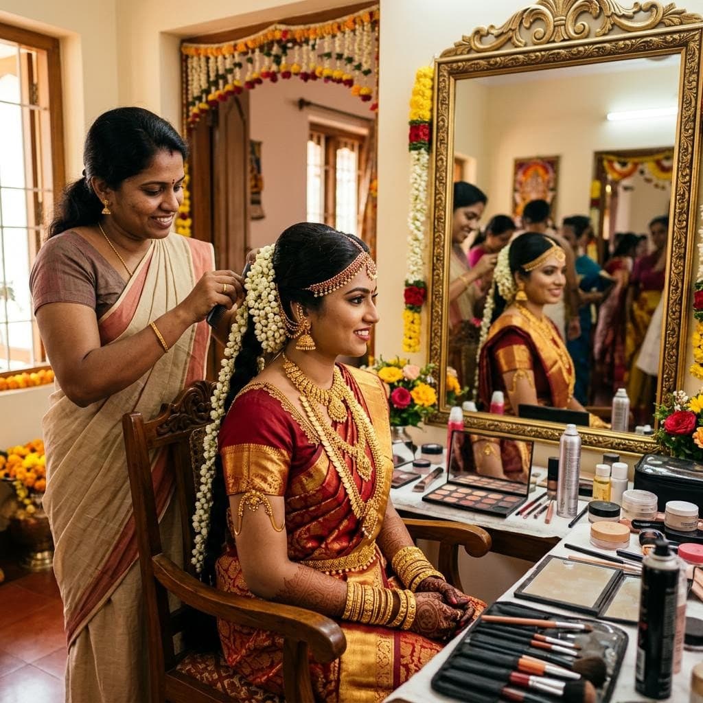 Maquillage et coiffure de mariée tamoule : comment préparer le jour J ?