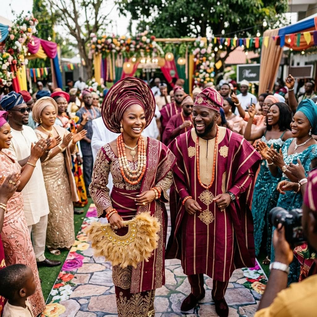 Mariage nigérian : traditions yoruba, igbo et haoussa