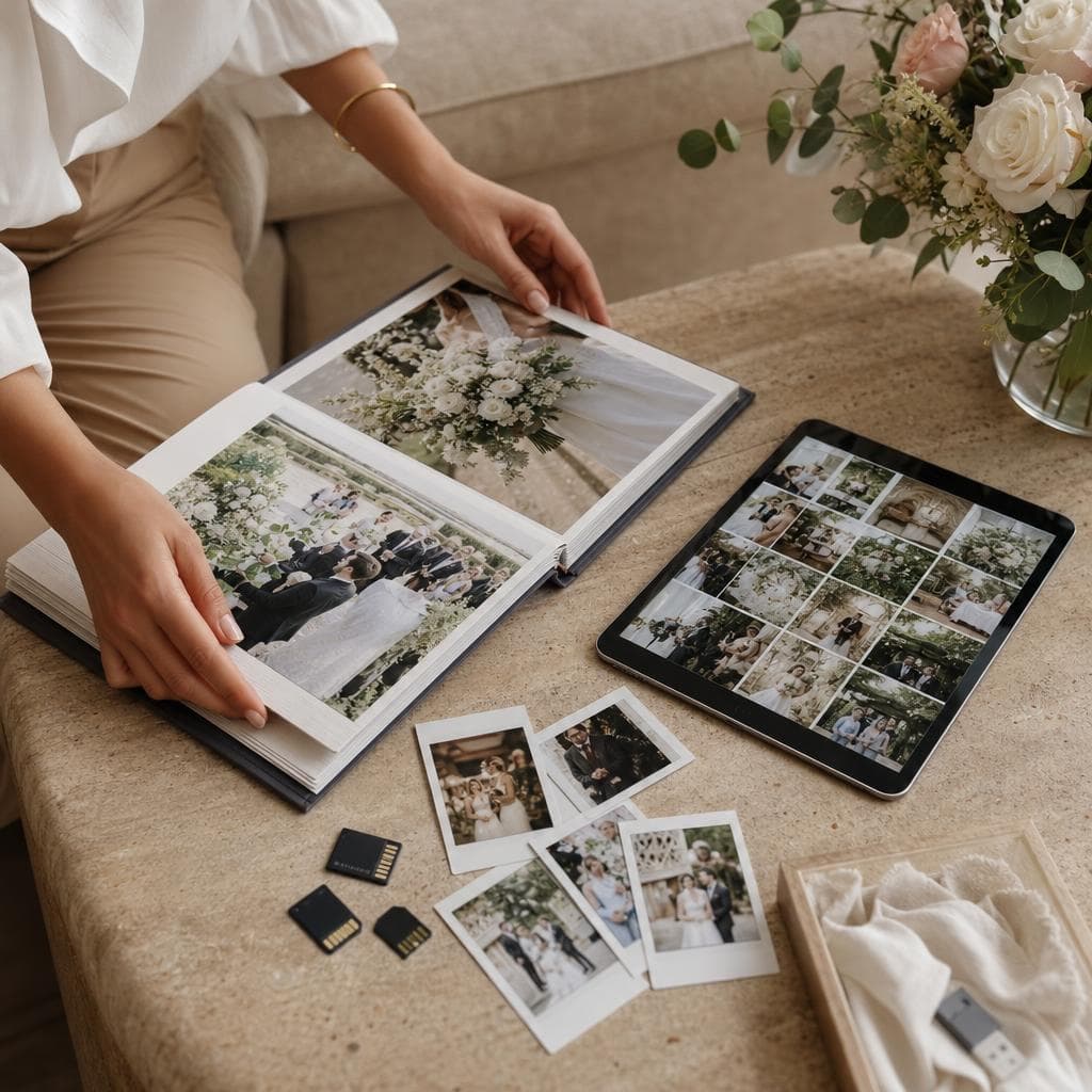 Pourquoi créer un album partagé pour les photos de mariage