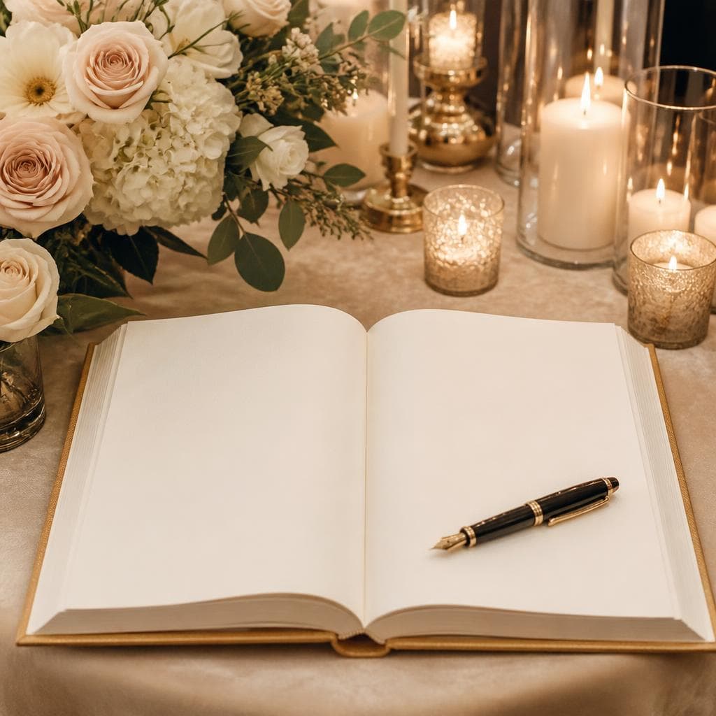 Livre d'or mariage : 12 idées pour obtenir des messages que vous aurez envie de relire