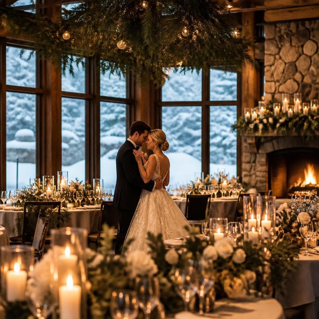 Mariage en hiver : les points à prévoir pour une réception réussie