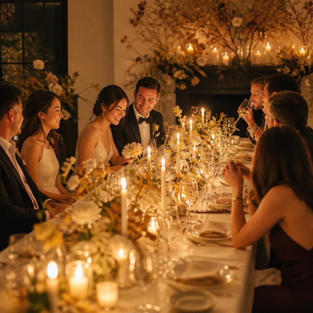 Petit mariage : comment organiser une réception intime avec 30 à 80 invités ?