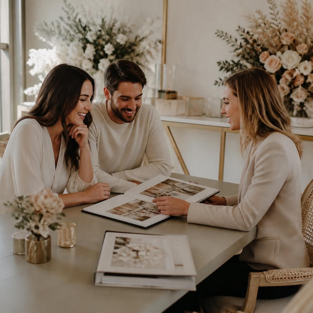 Premier rendez-vous avec un prestataire de mariage : 15 questions à poser
