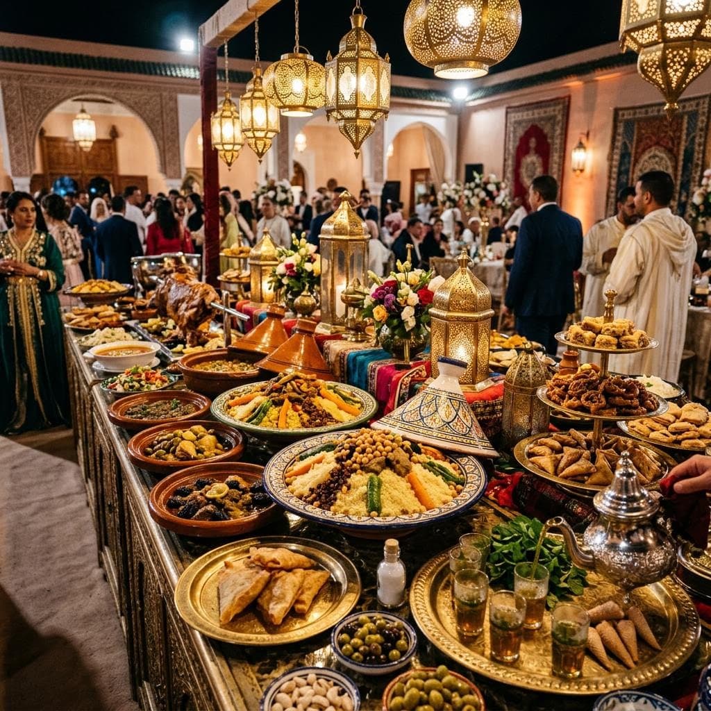 Menu de mariage maghrébin : idées de plats et conseils pour choisir son traiteur